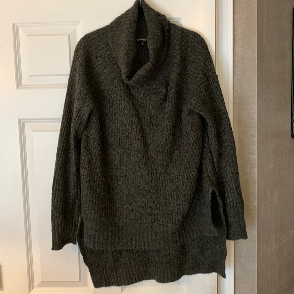 Cowl neck sweater
